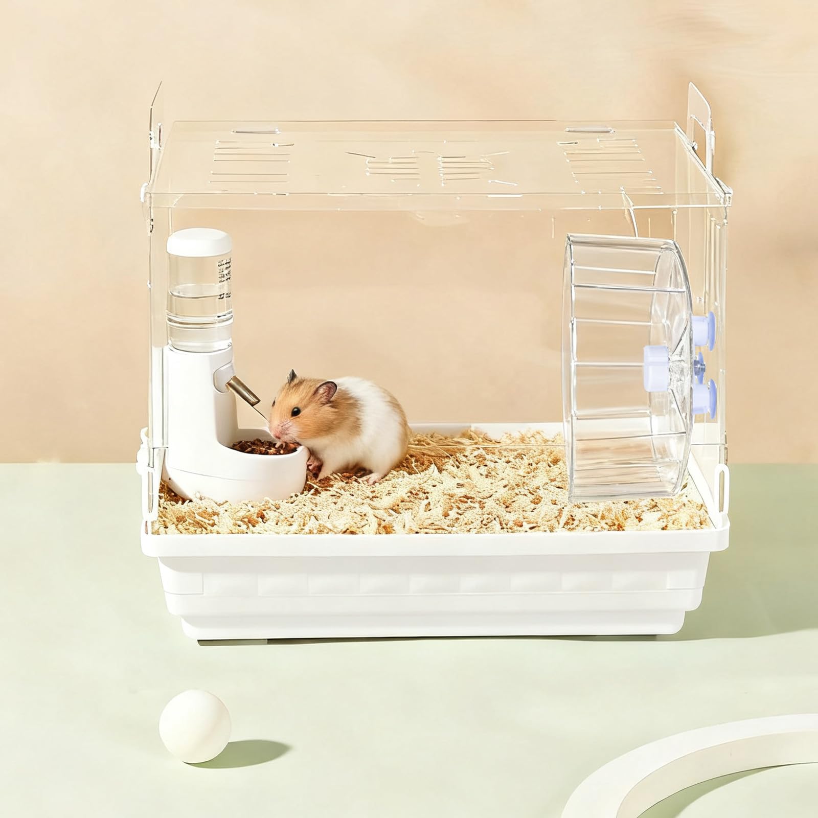 Removable components allow thorough cleaning and hygiene.