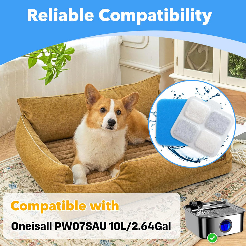 Stitokg multi-layer filtration system traps debris and odors for clearer water.