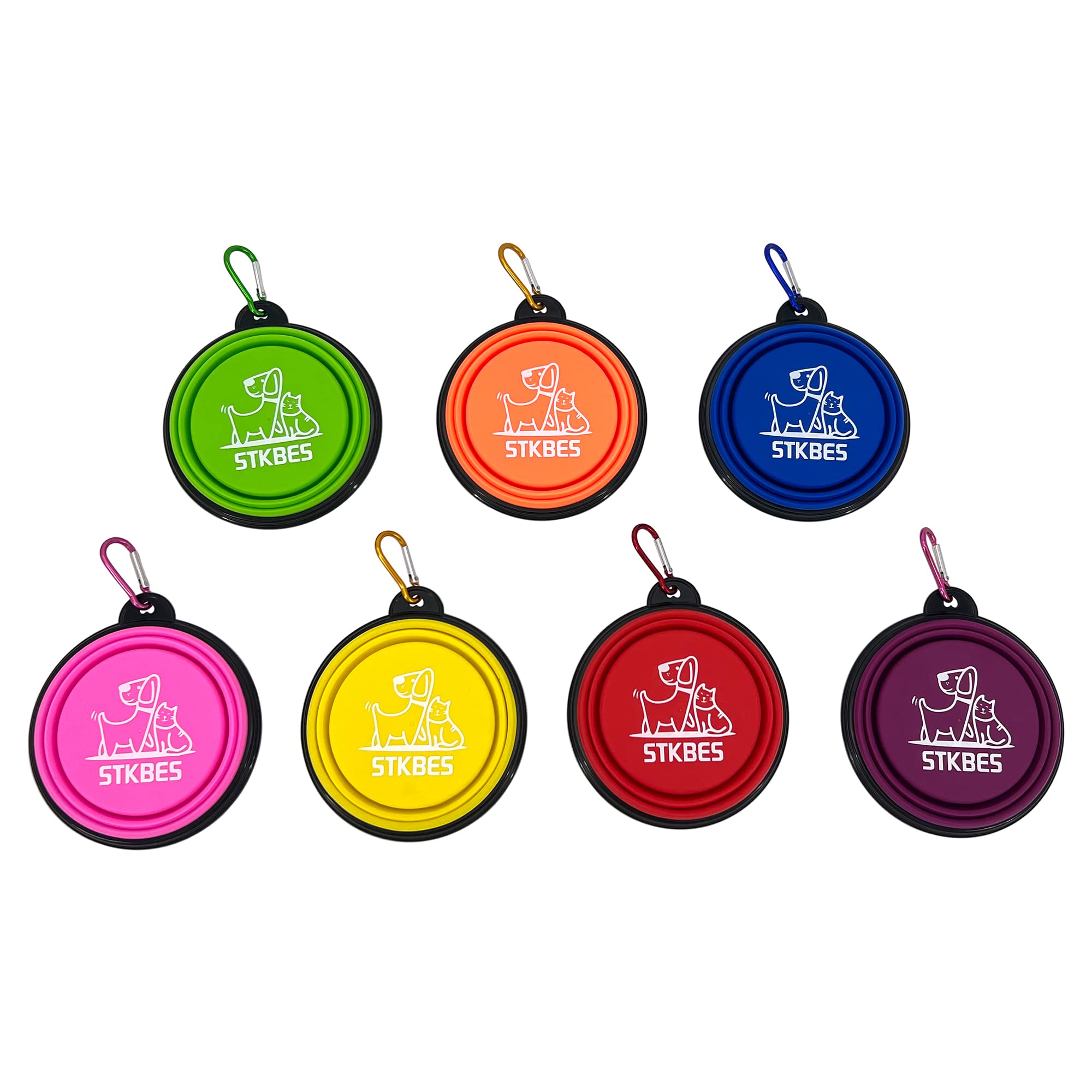 STKBES collapsible dog bowl indoor use as a food bowl