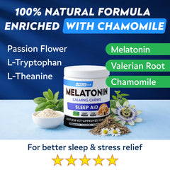 STRELLALAB calming chews USA-made provide a gentle nightly routine for dogs.