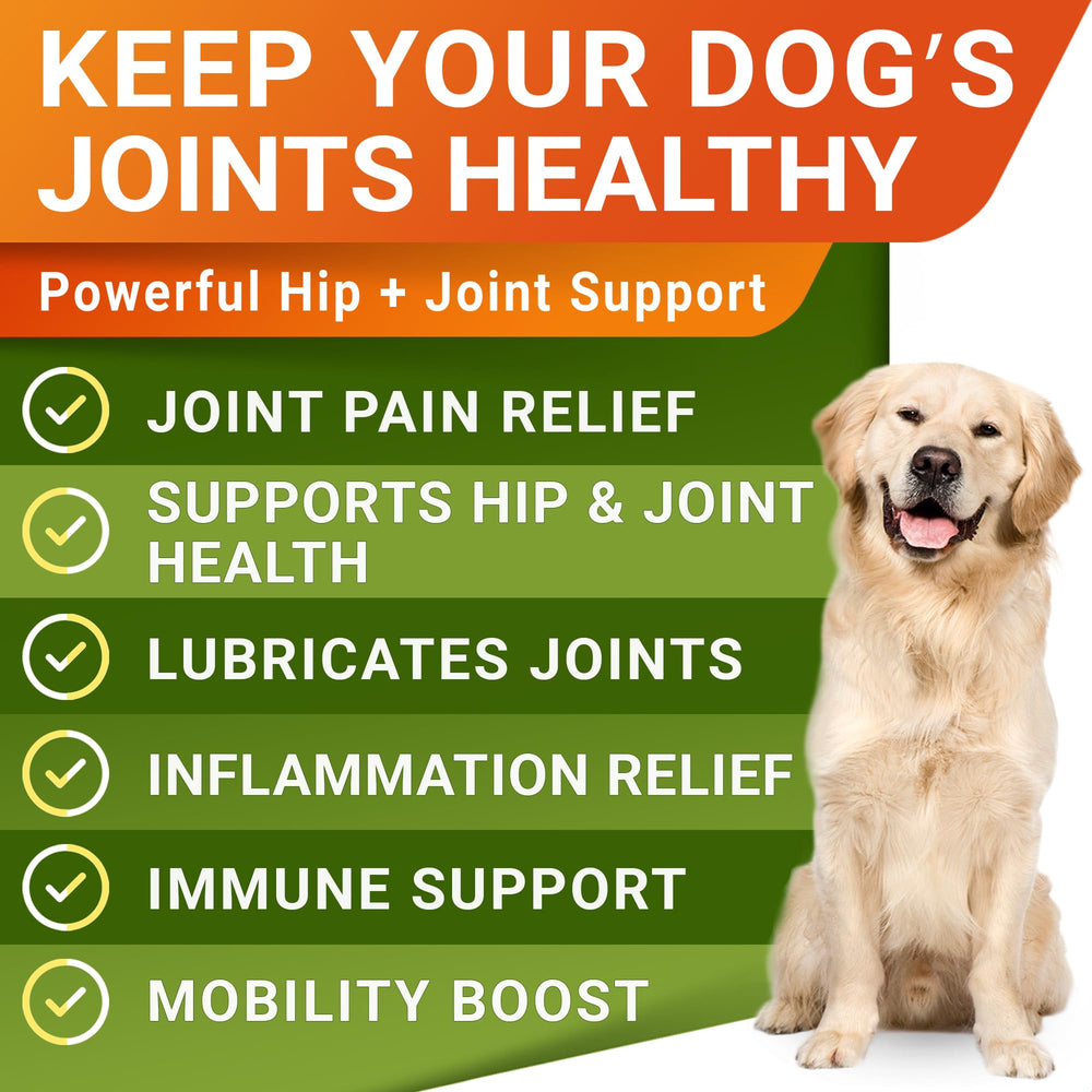 STRELLALAB chicken-flavor dog chews for tasty joint support
