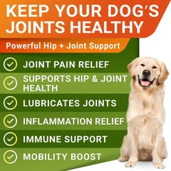 STRELLALAB chicken-flavor dog chews for tasty joint support