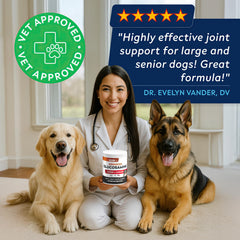 STRELLALAB Collagen dog joint support chews for mobility