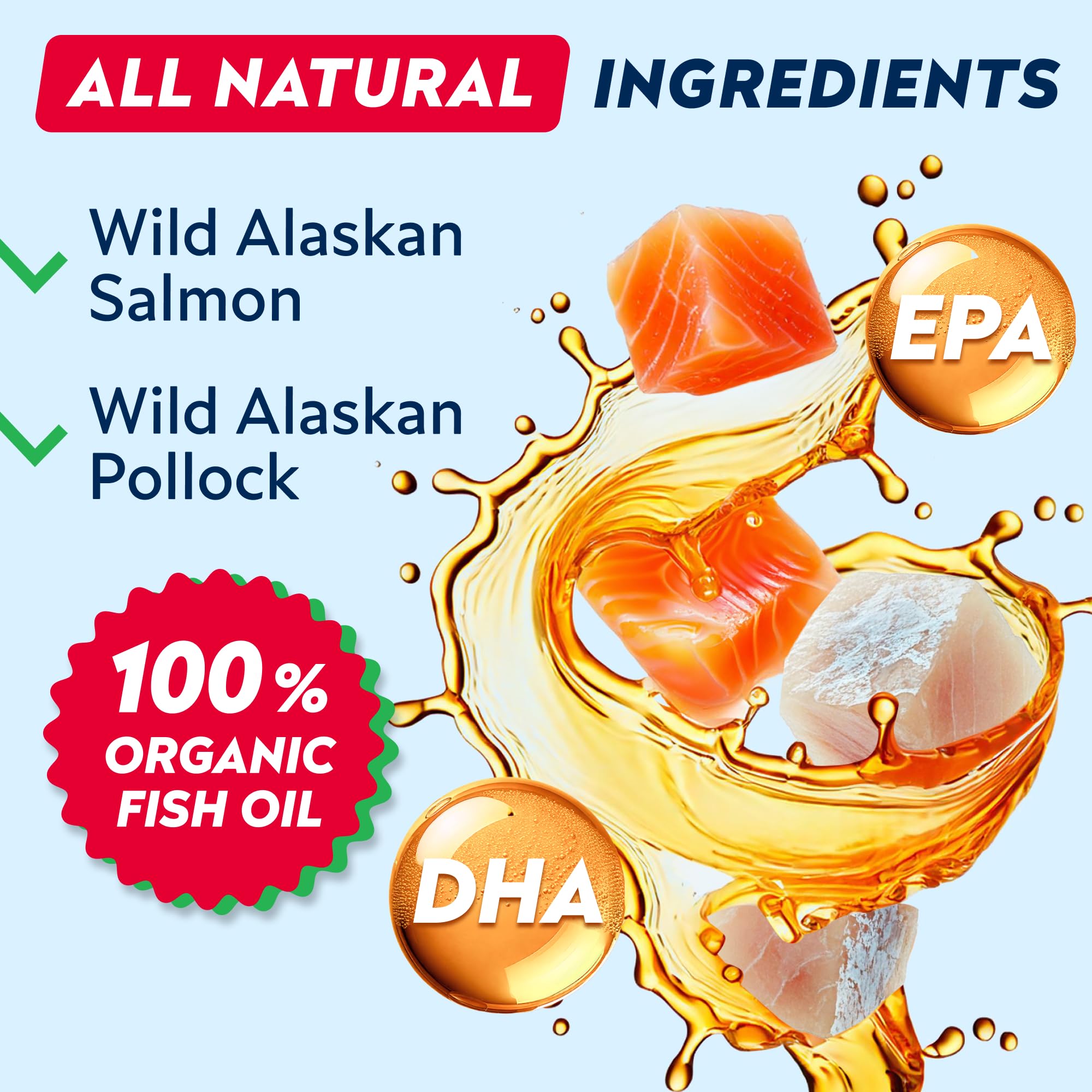 STRELLALAB Fish Oil dosing scoop showing simple measurement for consistent daily use.