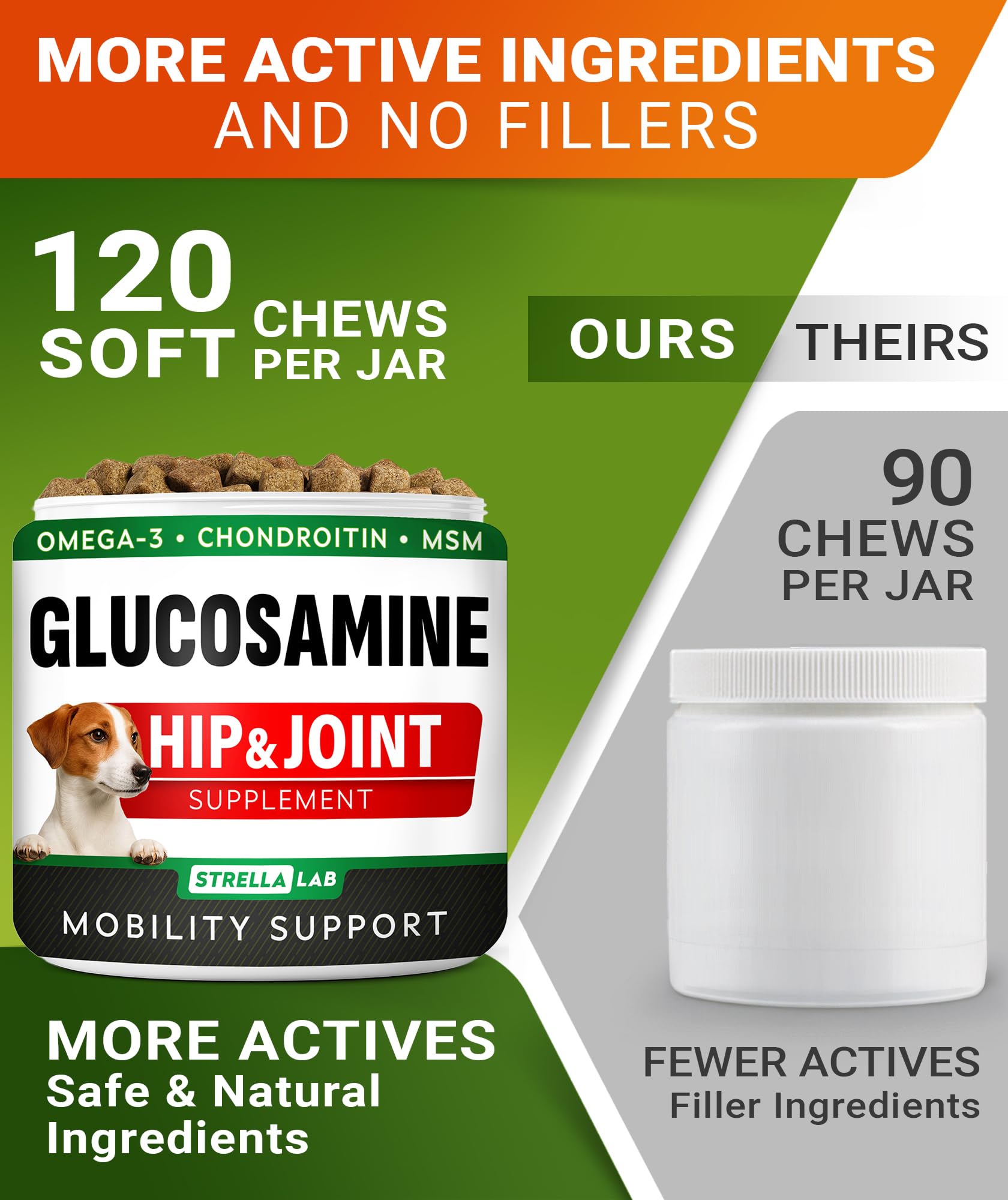 STRELLALAB omega-3 rich formula imagery, supporting healthy inflammation response.