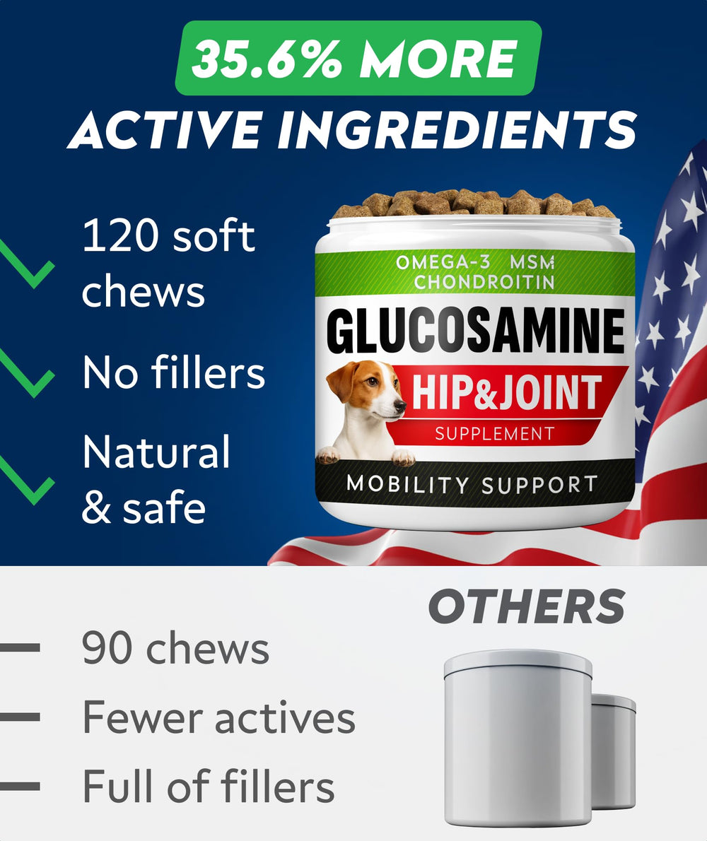 STRELLALAB product label showing glucosamine and chondroitin.