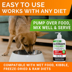STRELLALAB easy-serve liquid helps picky eaters enjoy daily joint support