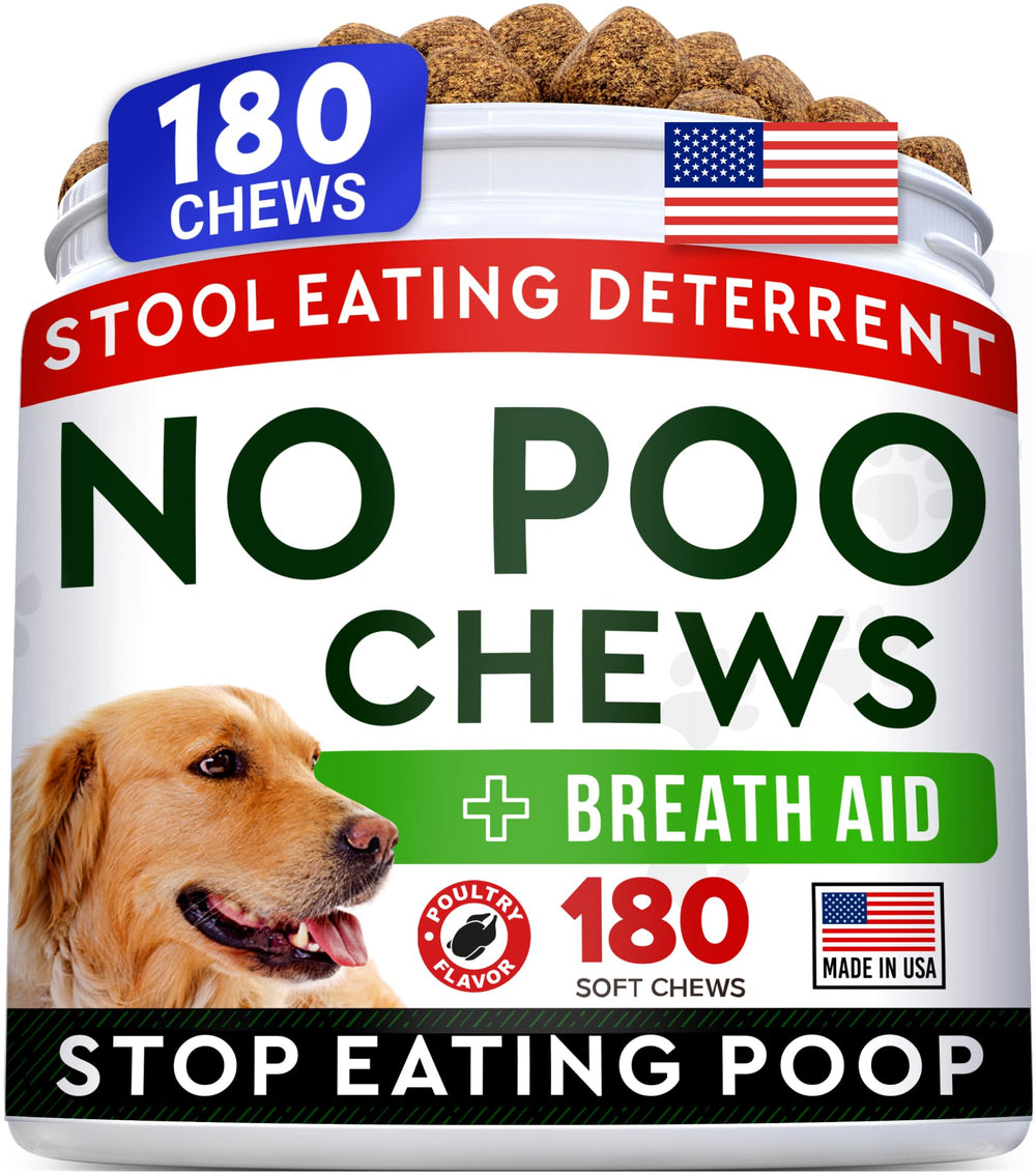 STRELLALAB No Poo Chews bottle front for easy dosing.