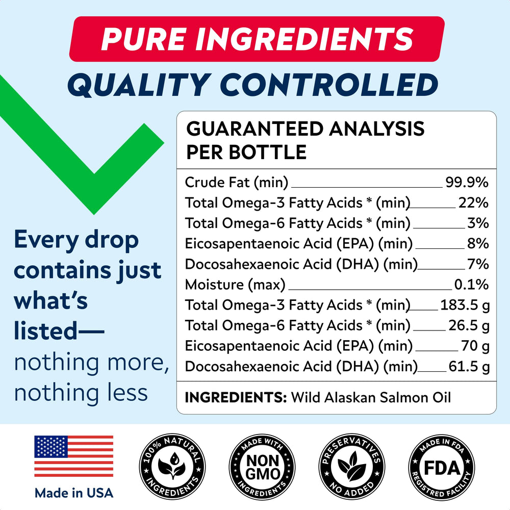 STRELLALAB label highlights EPA and DHA content for pets.