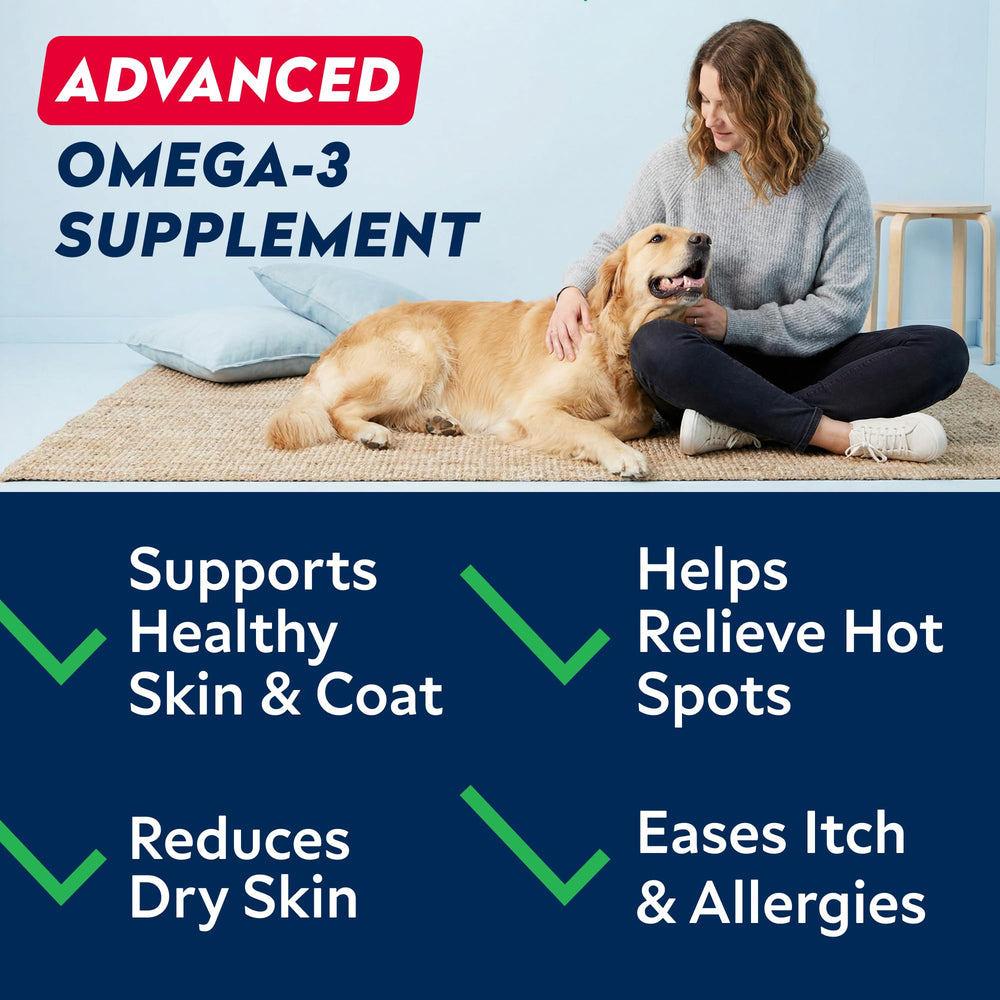 STRELLALAB Omega-3 dog chews supporting healthy skin and coat
