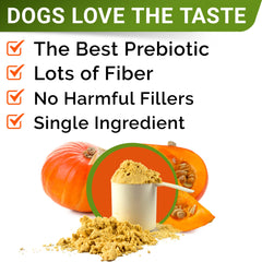 STRELLALAB pumpkin for dogs powder topper mixer integrated into meals