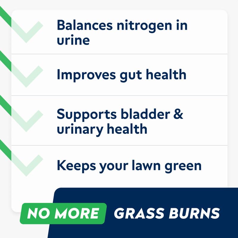 STRELLALAB urine neutralizer targets grass burn spots for a healthier lawn.