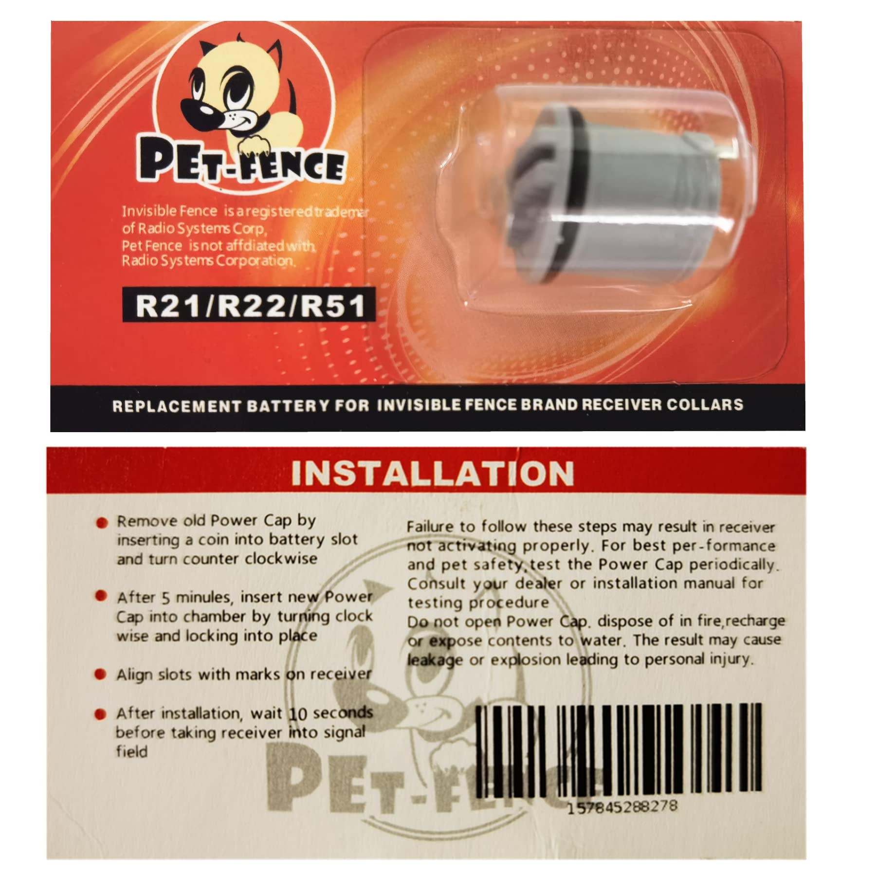 Streng-Cell 5-pack with long shelf life and ready-to-use power.