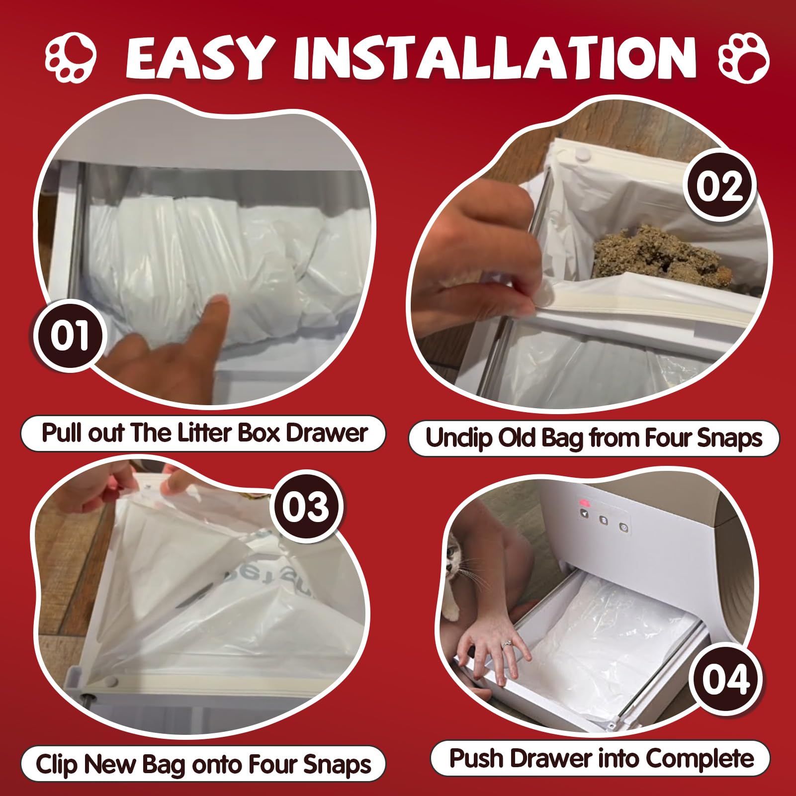 StreytoTek Petsnowy leakproof bags prevent spills and mess.