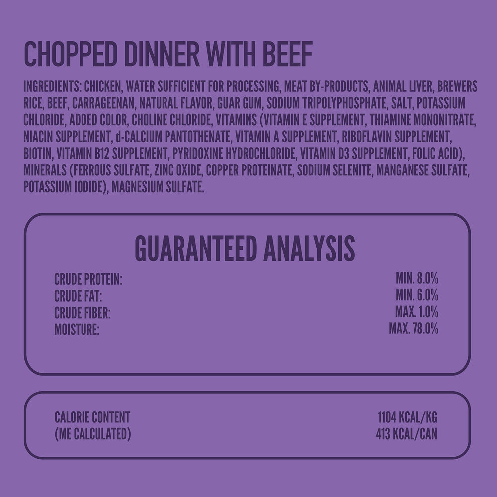 Strongheart chopped beef dish closeup highlights tender texture for flavorful dinners