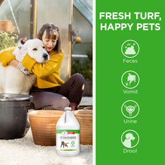 Stuart Pet Supply Co. enzyme-powered cleaner targeting yard grass surfaces
