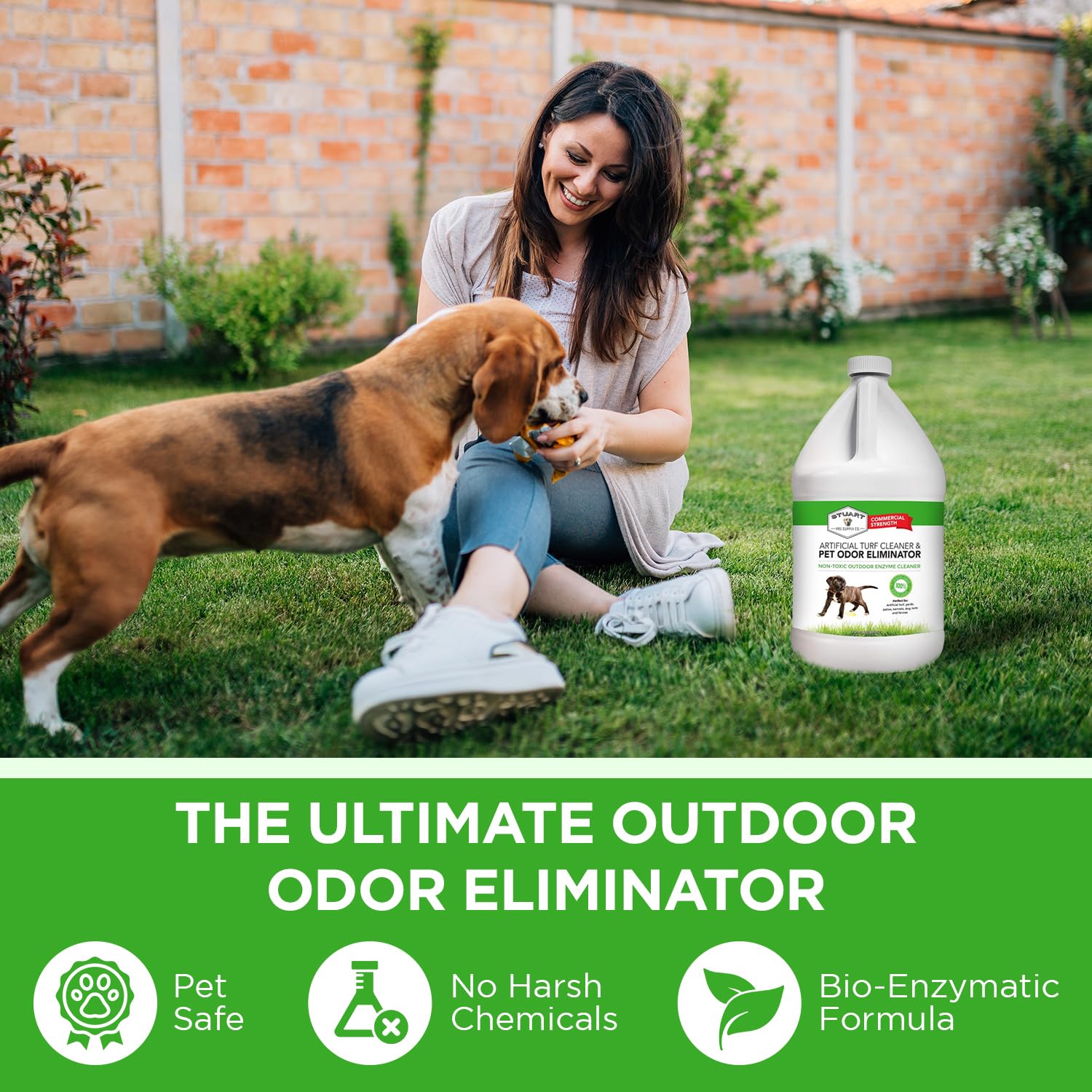 Stuart Pet Supply Co. kennel odor elimination for cages and runs