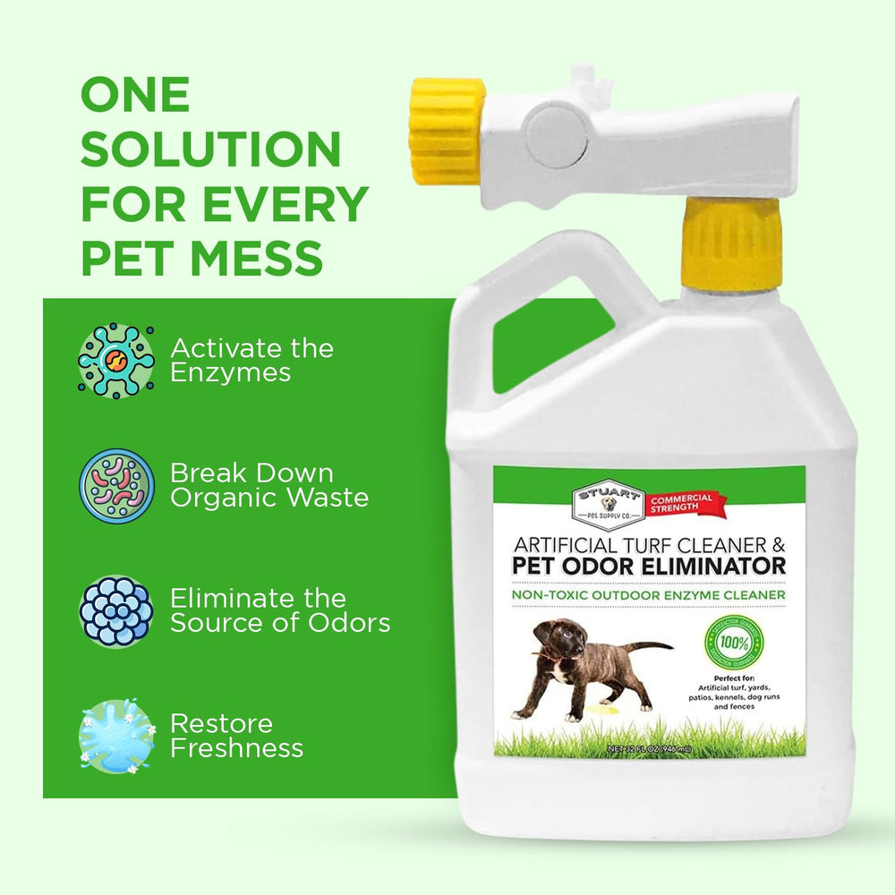 Stuart Pet Supply Co. kennel odor eliminator for indoor/outdoor use