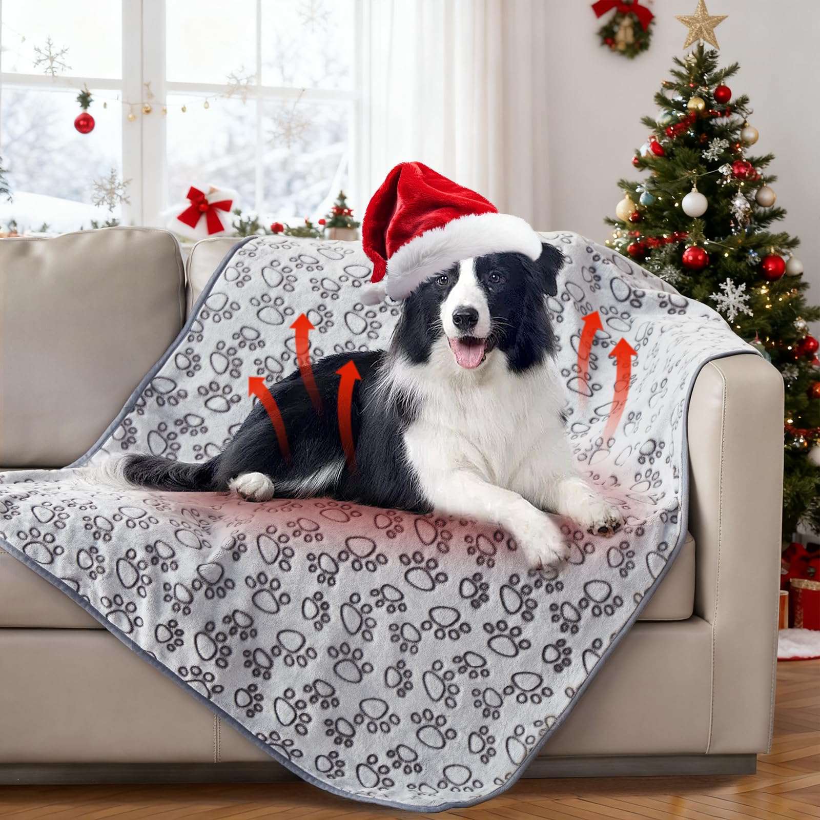 Stuffed premium soft dog blanket gift wrap—great gift option for pet lovers.