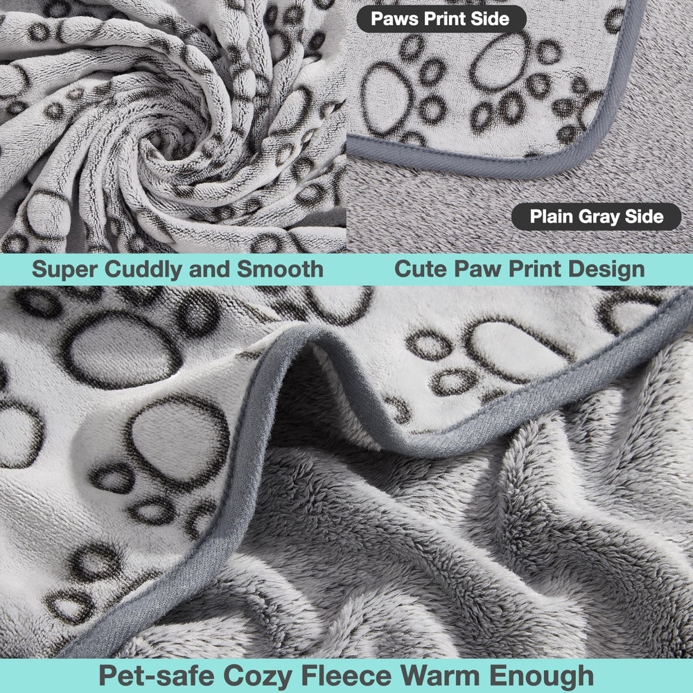 Stuffed blanket is machine washable for easy care.