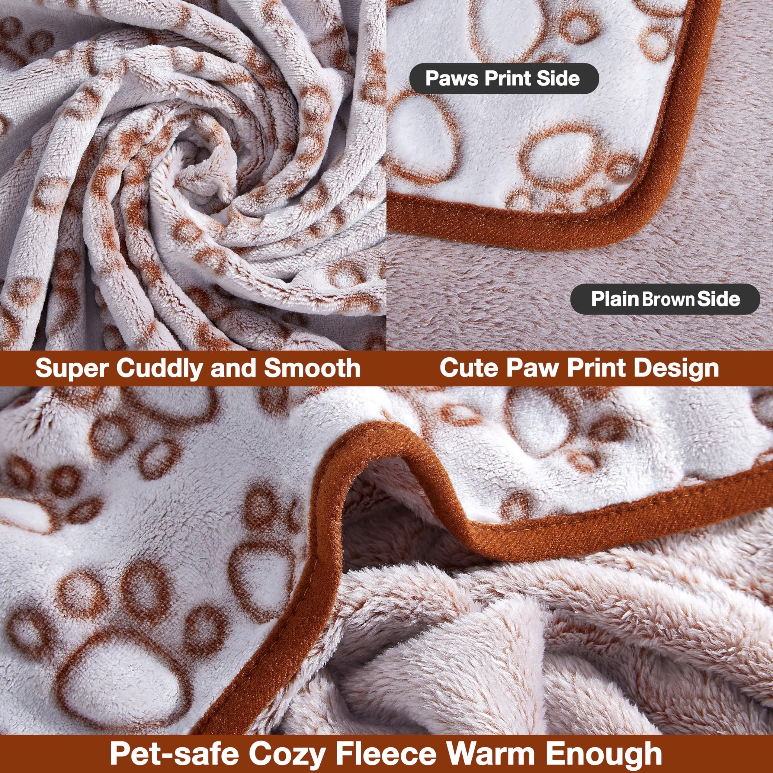 Stuffed premium soft fleece blanket delivers plush warmth.