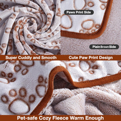 Stuffed premium soft fleece blanket delivers plush warmth.