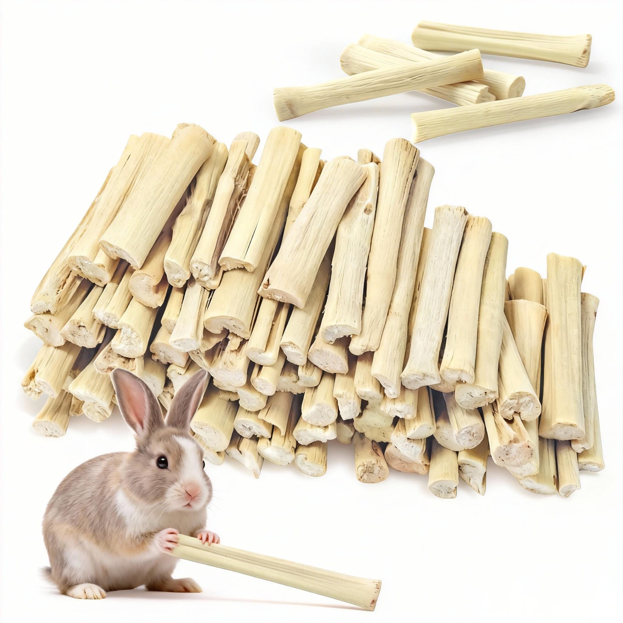 StyEdEk bamboo chew toy pack with assorted sizes to satisfy gnawing instincts.