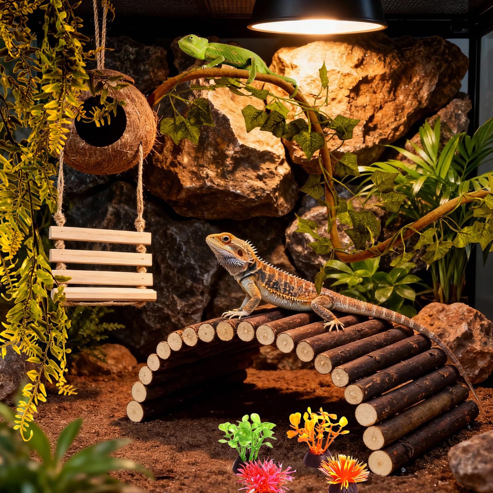 StyEdEk coconut fiber provides safe, natural substrate and texture.