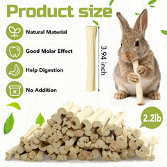 StyEdEk natural bamboo close-up highlighting eco-friendly chew option.