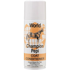 Style Aromatherapy Pepi Coat Conditioner label close-up, highlighting quality United States formula.