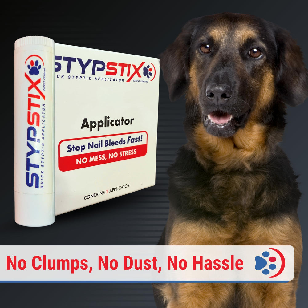 STYPSTIX grooming kit displayed for professional use.