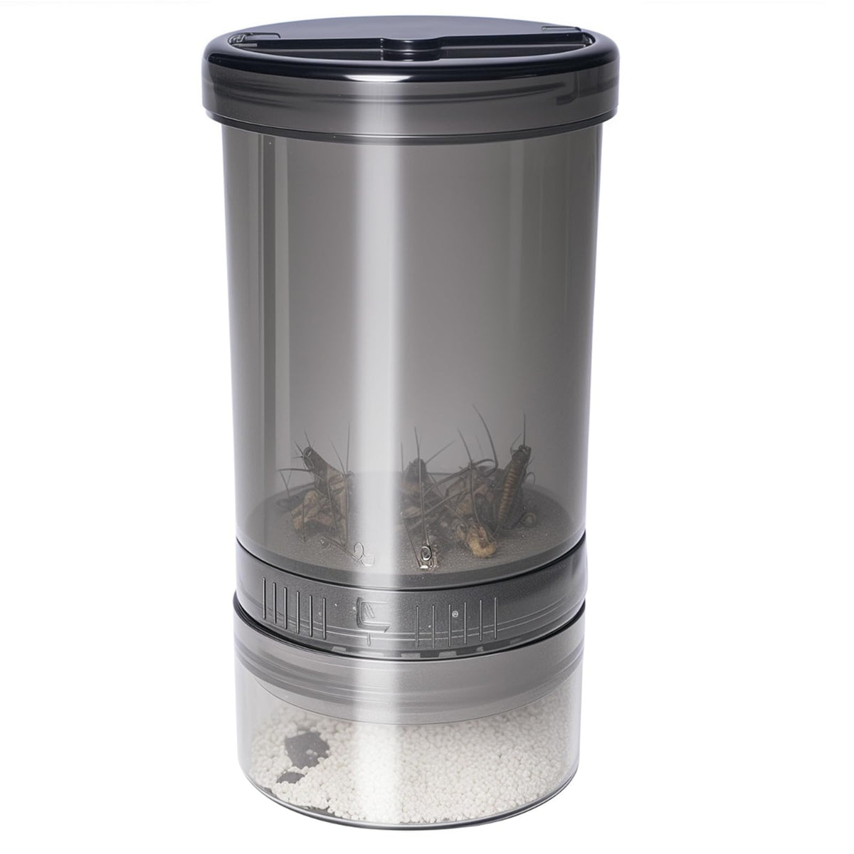 SUKEOPET cricket calcium powder mixer with clear bottle for even coating during feeding