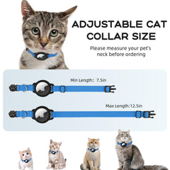 Sucegi AirTag Cat Collar buckle highlights durable closure for daily wear.