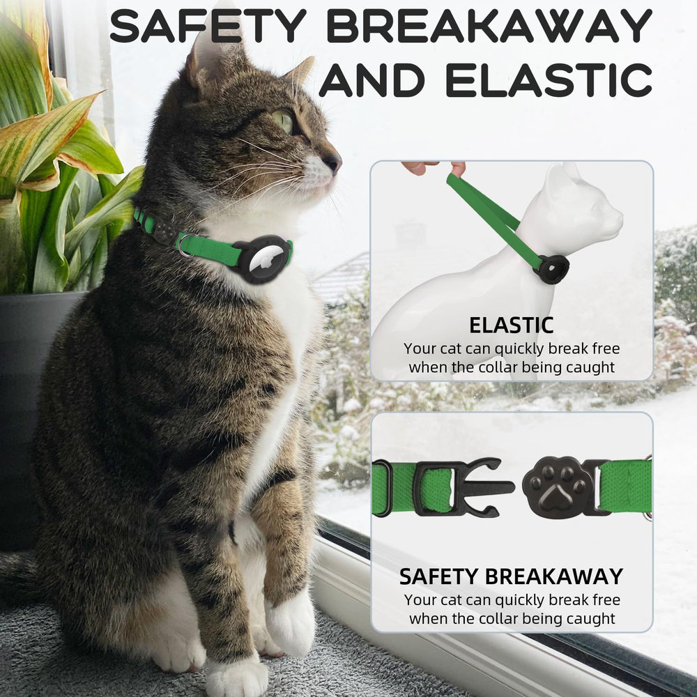 Sucegi AirTag Cat Collar is ultra light at 0.25 oz for daily wear