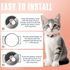 Sucegi AirTag Cat Collar polyester fabric durable yet gentle on skin.