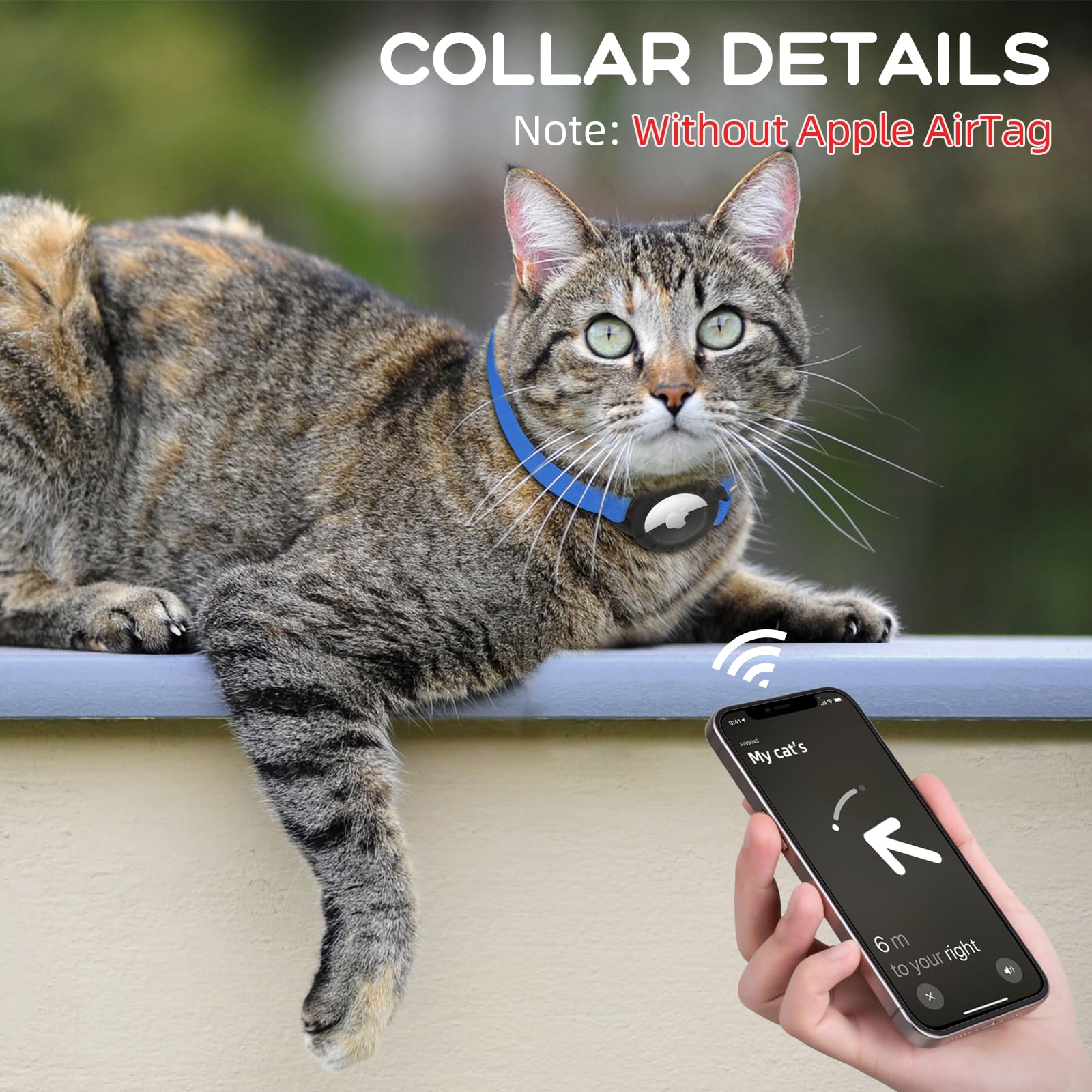Sucegi Lightweight durable polyester collar designed for everyday comfort.
