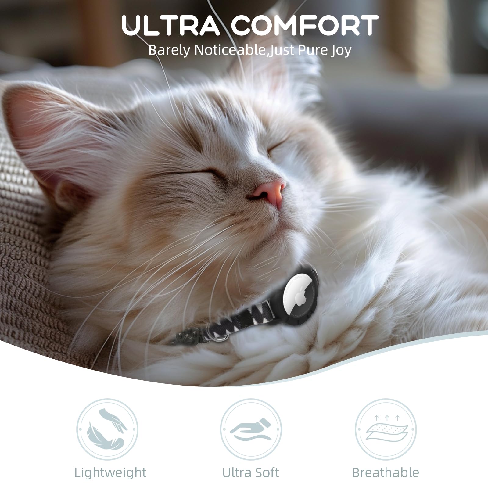 Sucegi scratch-resistant collar maintains color and shape during daily activities