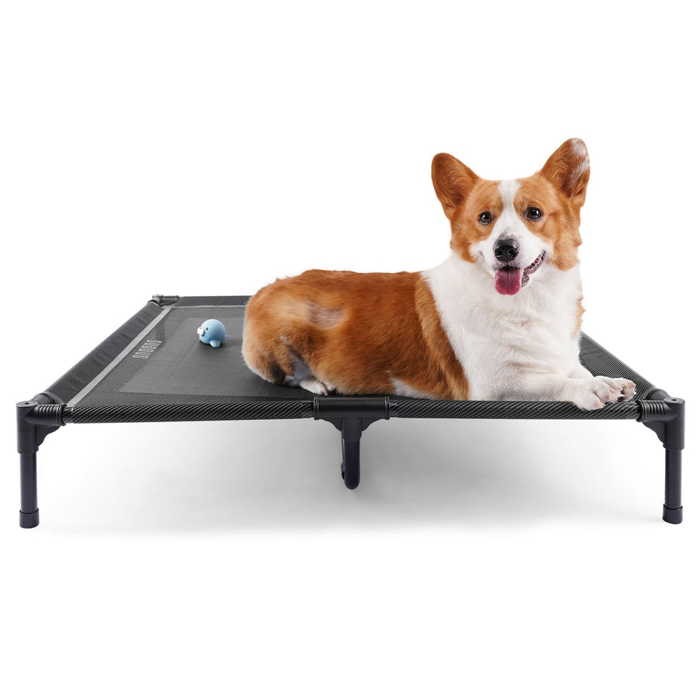 suddus elevated dog bed outdoor waterproof keeps your dog dry