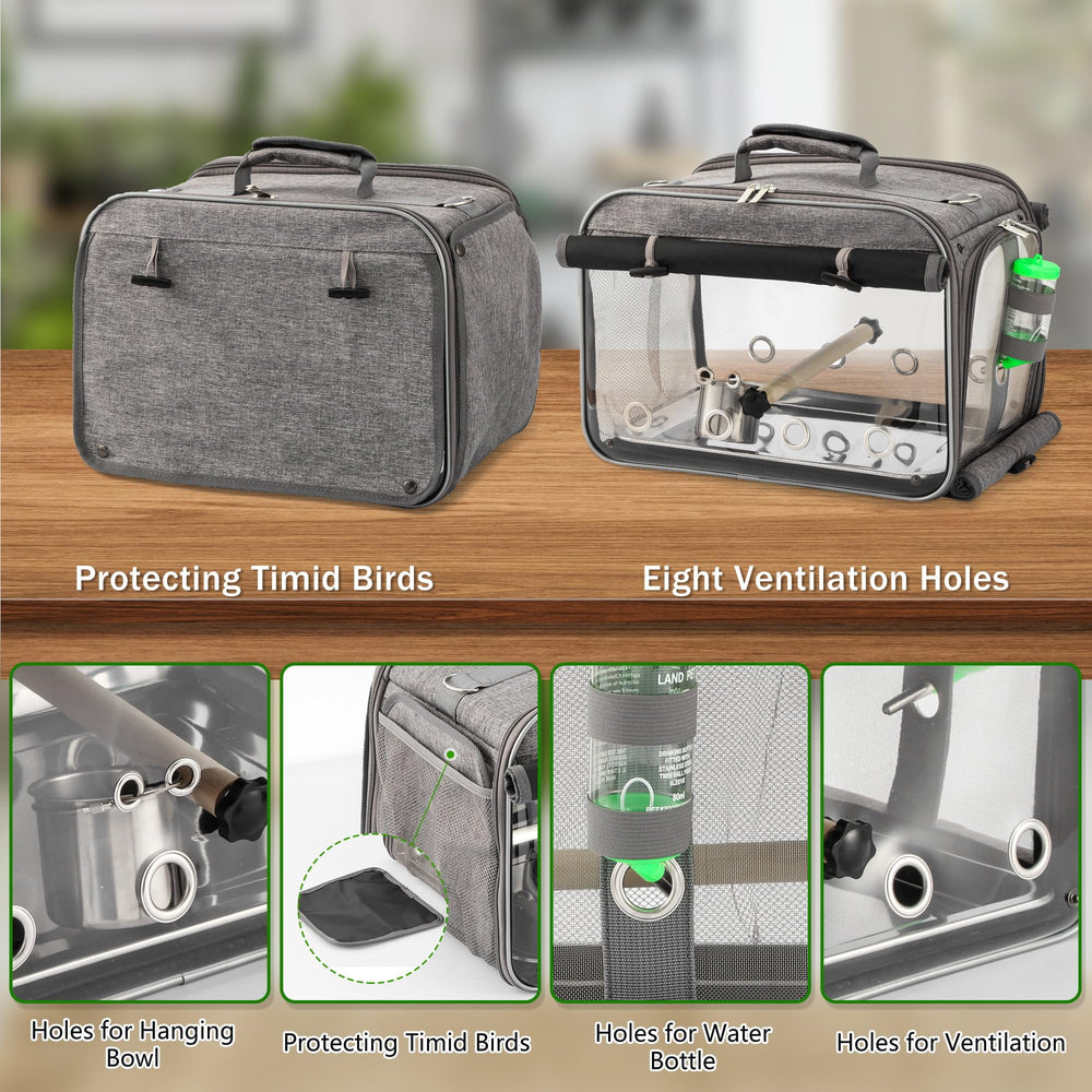 Lightweight Suertree bag with handle and shoulder strap for easy travel
