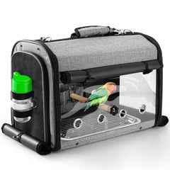 SUERTREE shading design blocks light for calmer parrots during travel