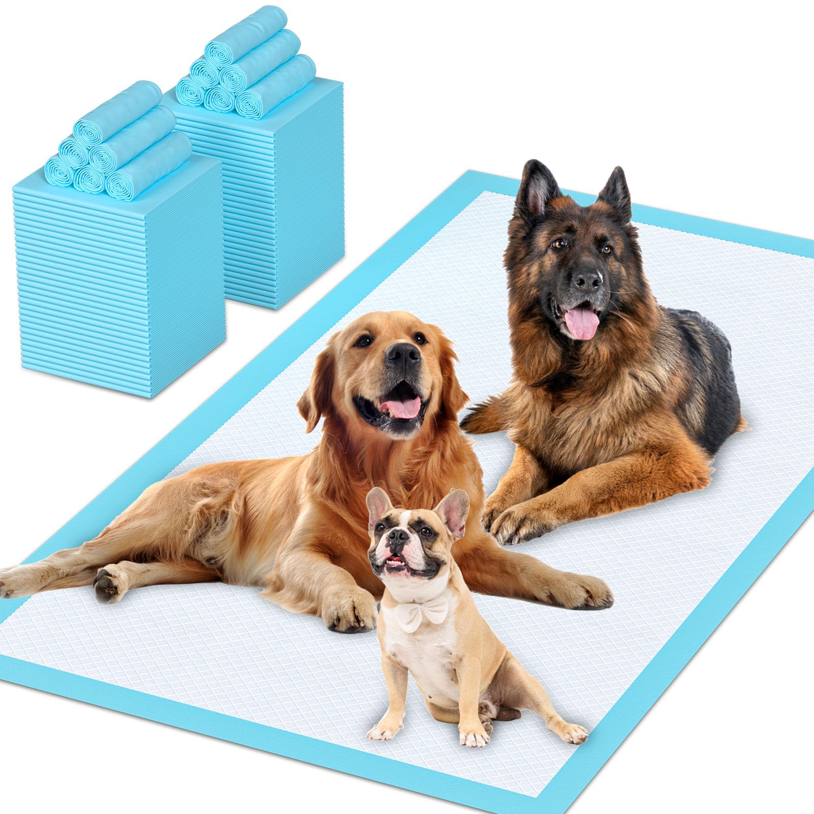 SUGUNING puppy pee pad 40x32 with quick-dry surface for training.