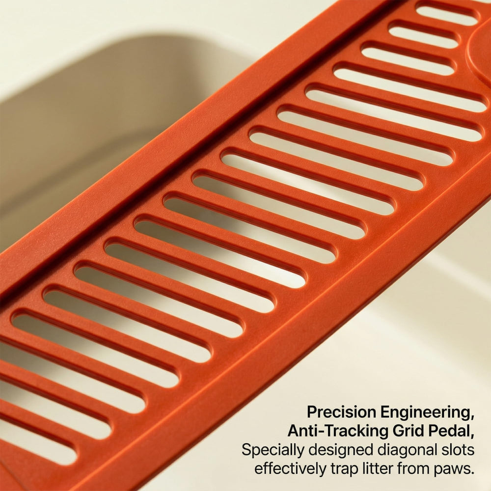 Suhaco Anti-splash Pedals reduce litter scatter and keep floors cleaner.