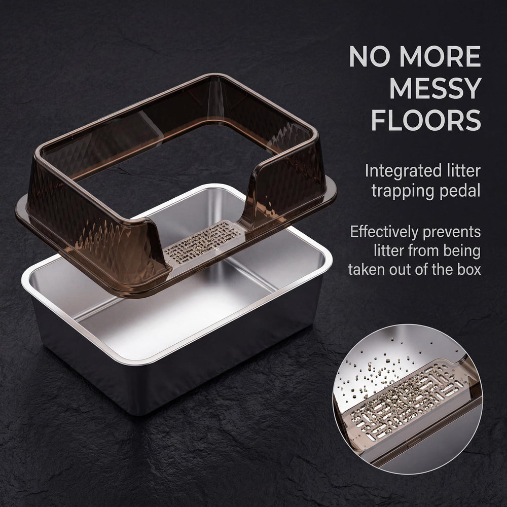 Suhaco non slip base keeps the pan stable during active use