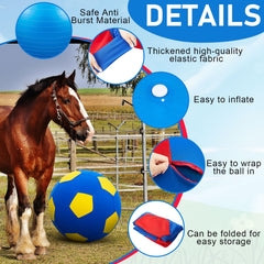 Including air plug and inflation setup for easy, controlled inflation.