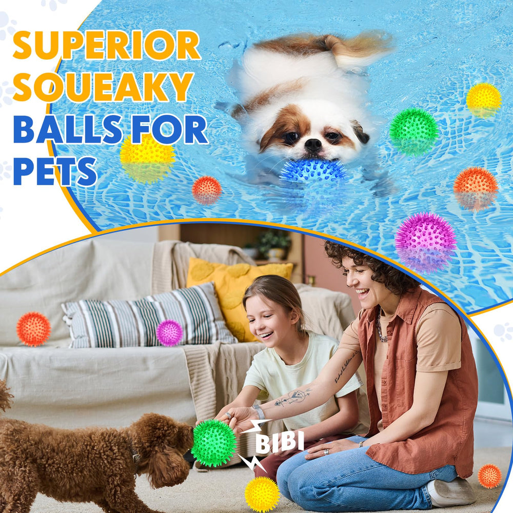 Suilung spikey ball floats on water for pool play.