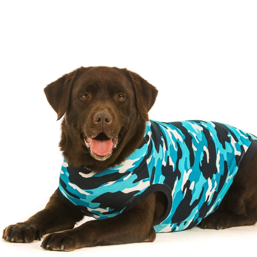 Suitical Recovery Suit with tail-snap for easy walks