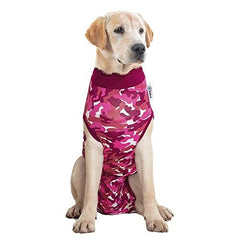 Suitical Recovery Suit XL size shows collar-to-tail length for large dogs.