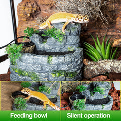 SUKEOPET dual feeding basins for snacks or supplements.