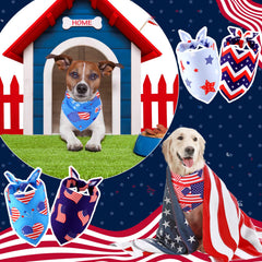 Sumind polyester dog bandana, breathable fabric with vibrant prints.