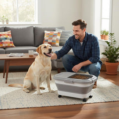 Summark cup and scoop included for convenient portioning